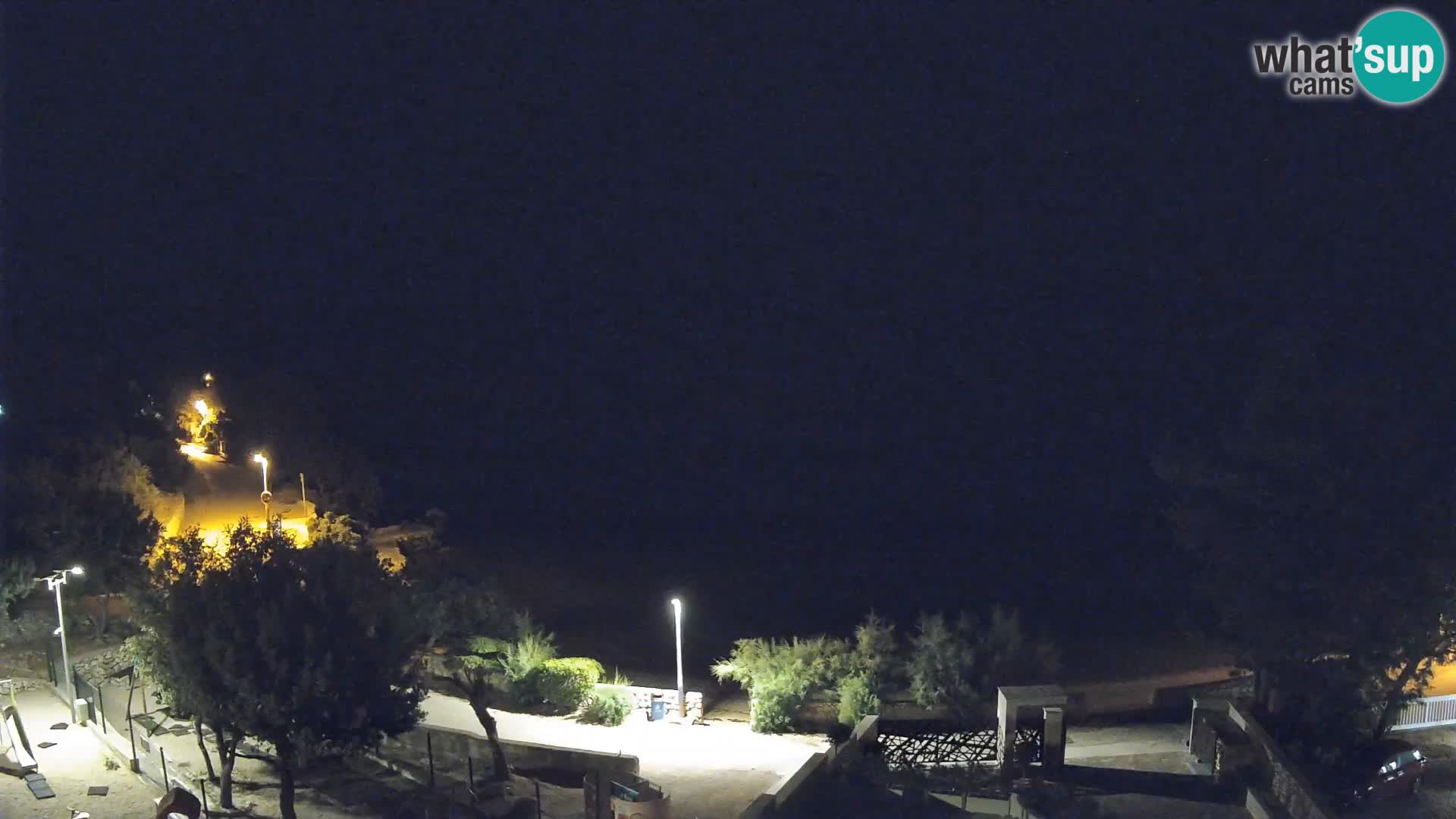 Webcam Plaža Male Mandre – Live View from Pag Island