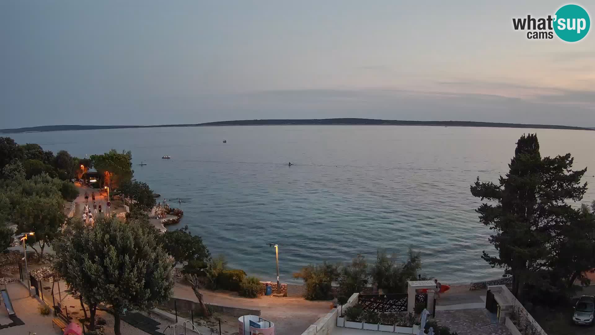 Webcam Playa Male Mandre en directo – Isla de Pag