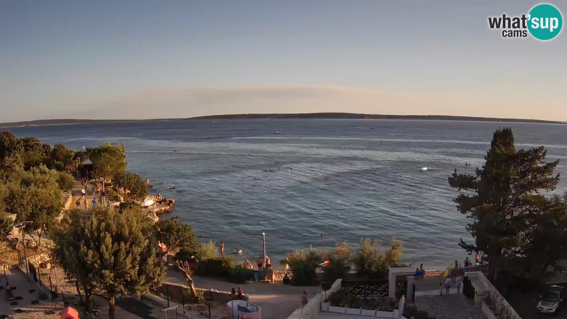 Webcam Playa Male Mandre en directo – Isla de Pag