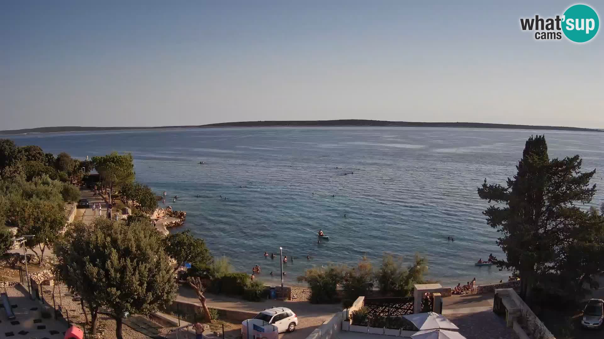 Webcam Playa Male Mandre en directo – Isla de Pag