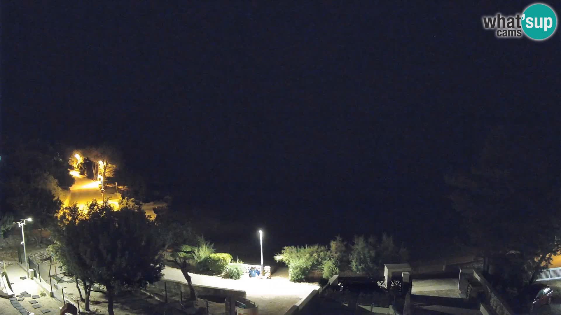 Webcam Plaža Male Mandre – Live View from Pag Island
