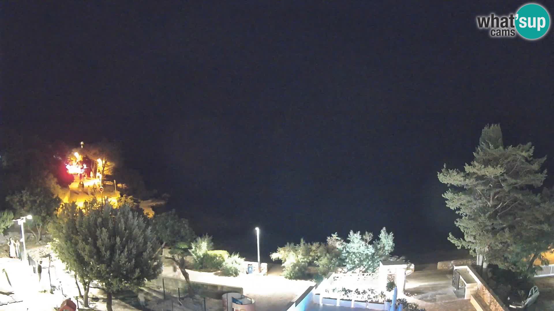 Webcam Plaža Male Mandre – Live View from Pag Island