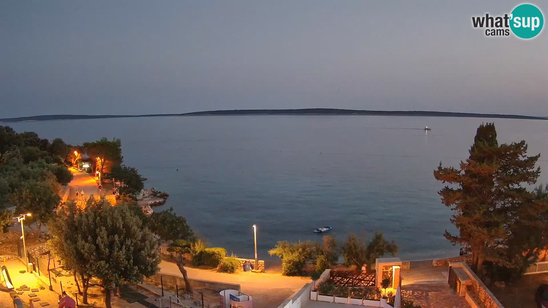 Webcam Playa Male Mandre en directo – Isla de Pag