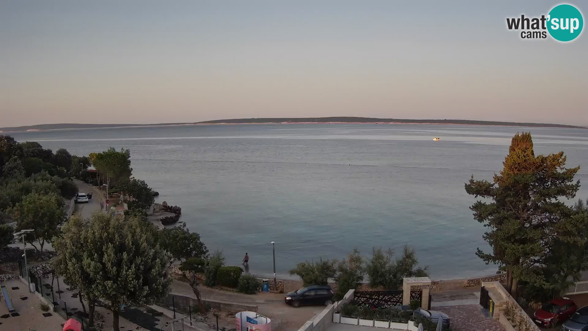 Webcam Playa Male Mandre en directo – Isla de Pag