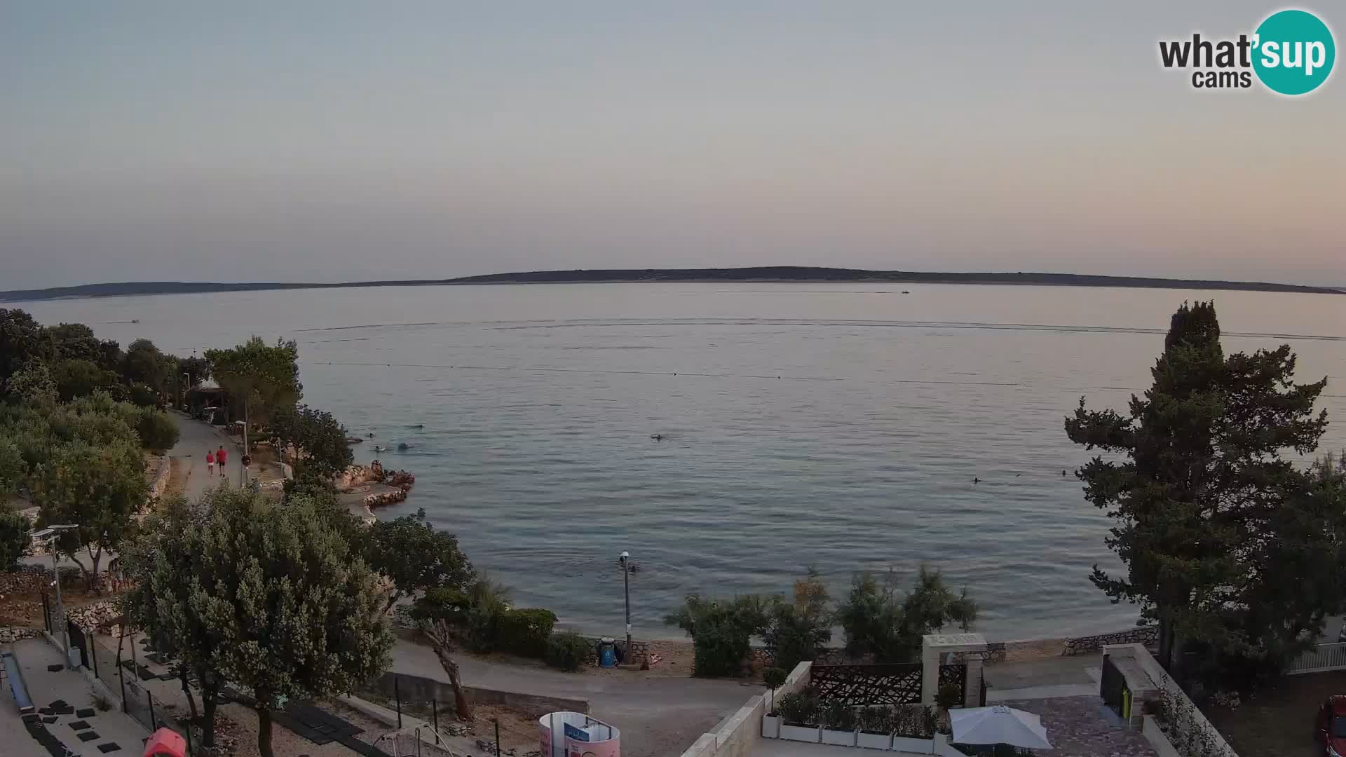 Webcam Playa Male Mandre en directo – Isla de Pag