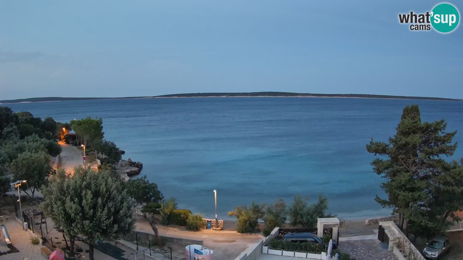Webcam Playa Male Mandre en directo – Isla de Pag