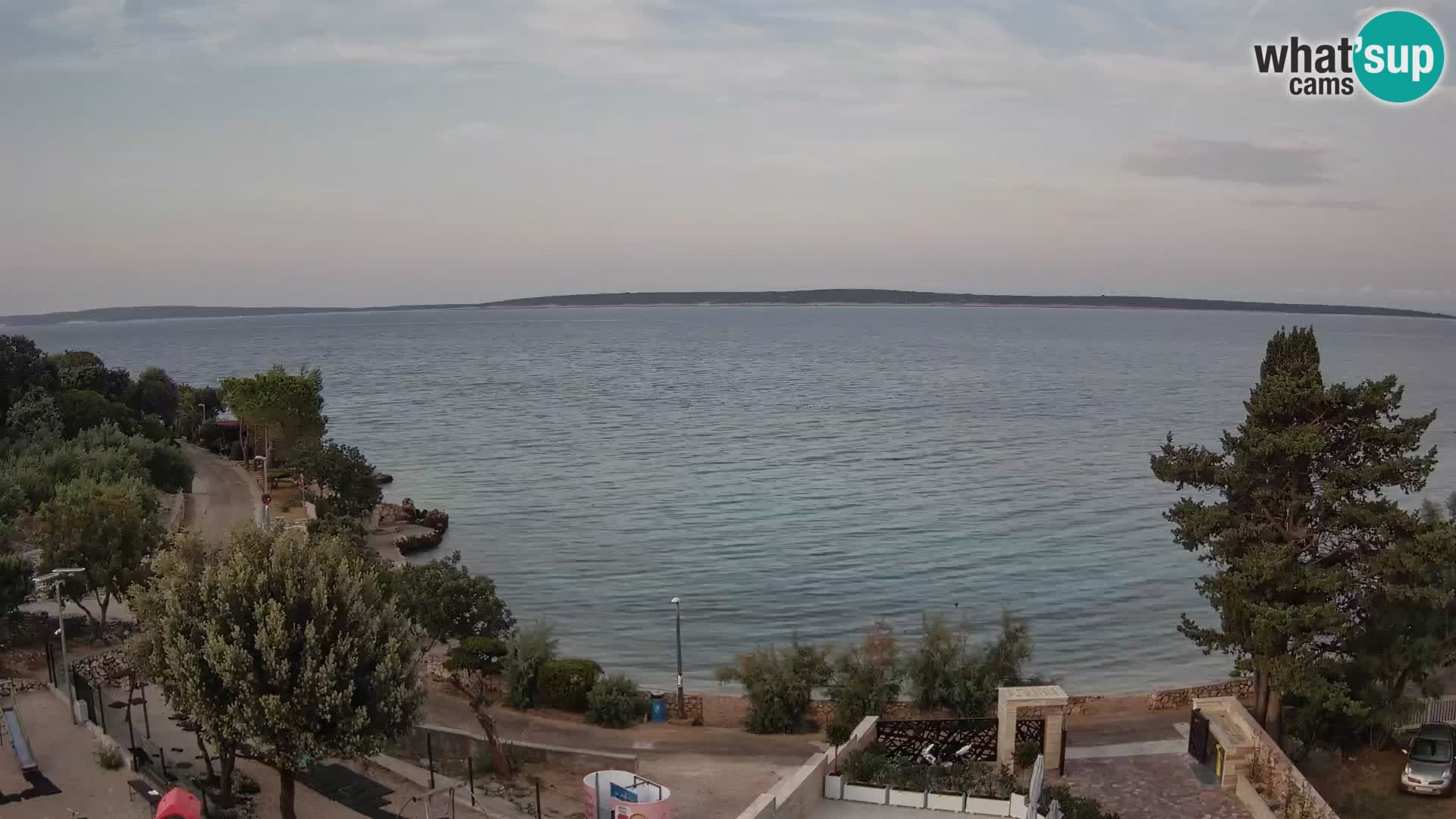 Webcam Playa Male Mandre en directo – Isla de Pag