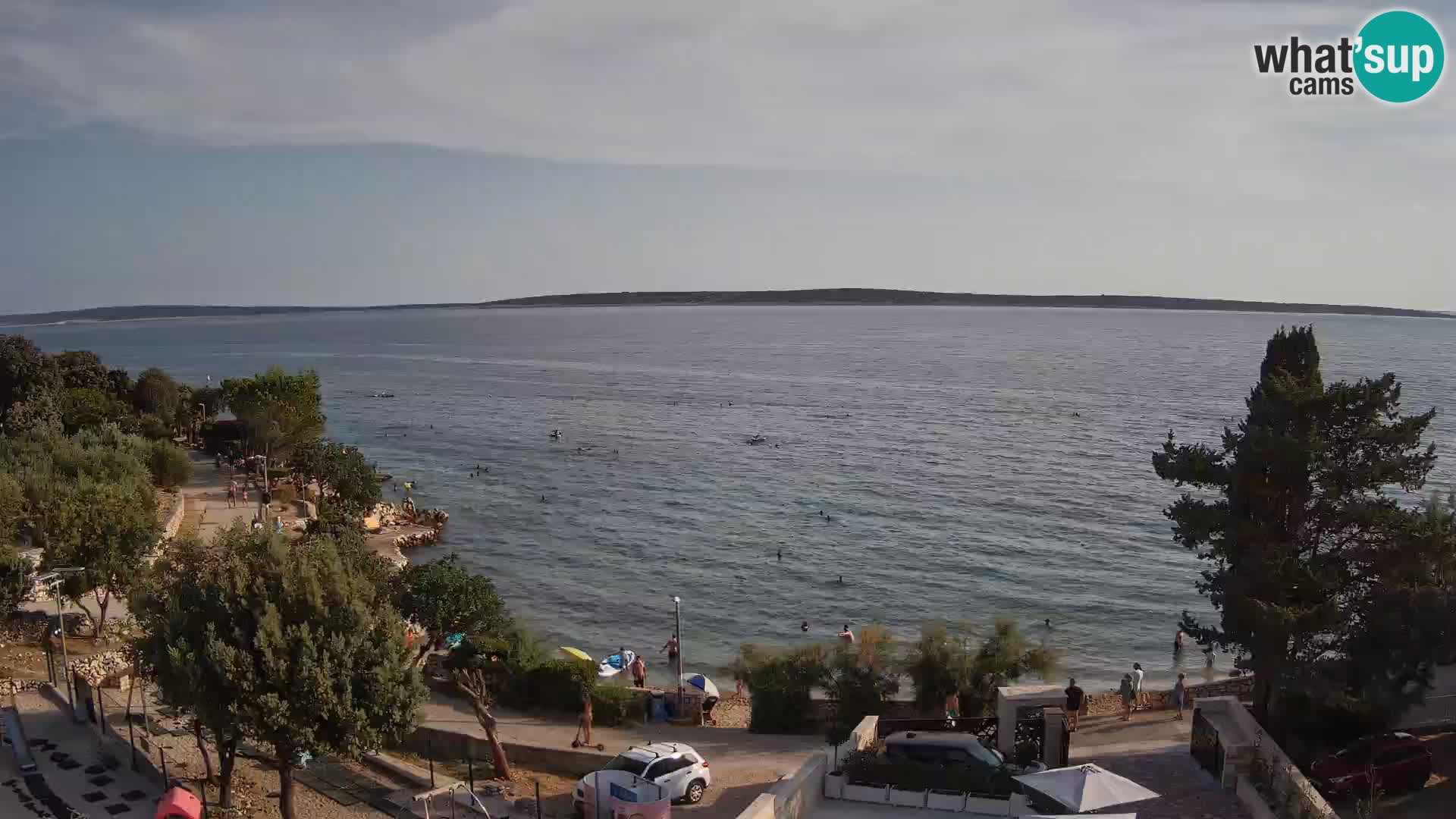 Webcam Playa Male Mandre en directo – Isla de Pag
