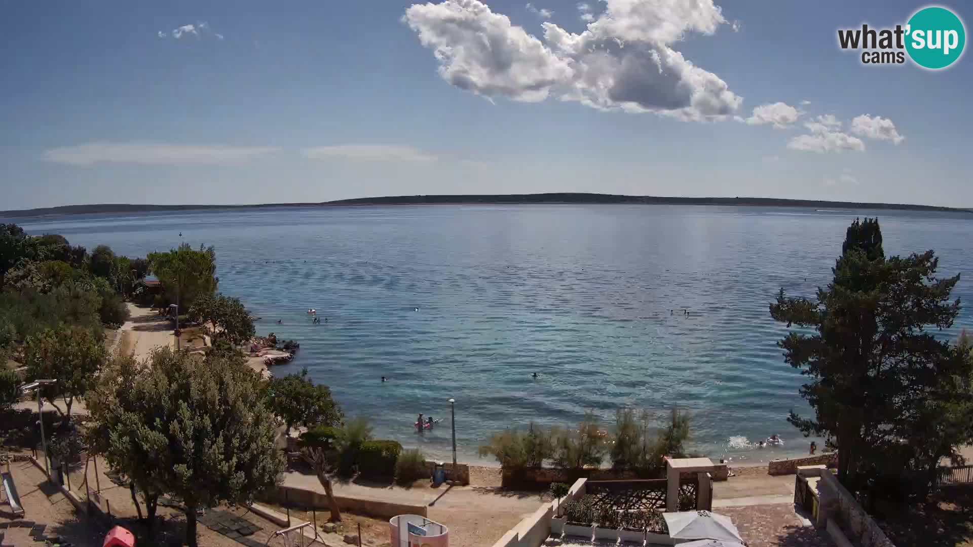 Webcam Playa Male Mandre en directo – Isla de Pag