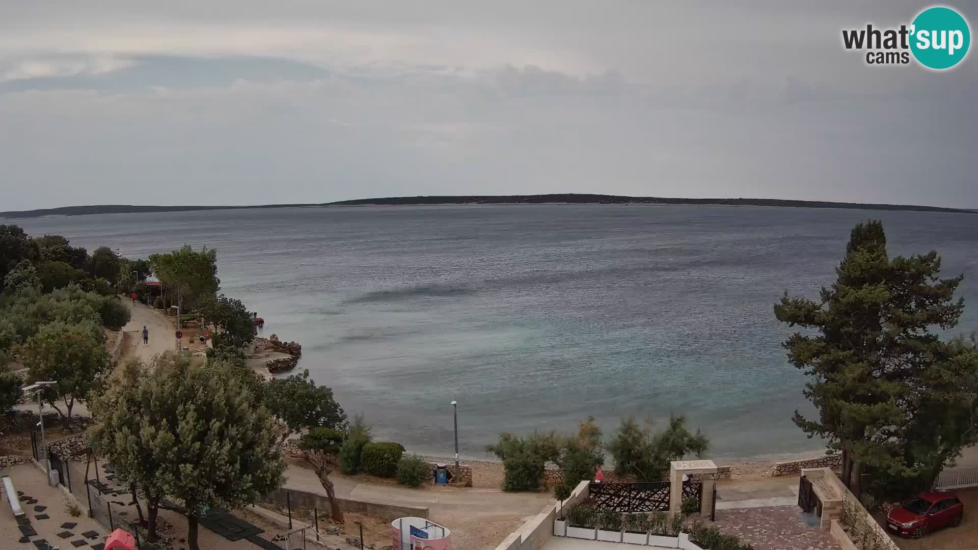 Webcam Playa Male Mandre en directo – Isla de Pag