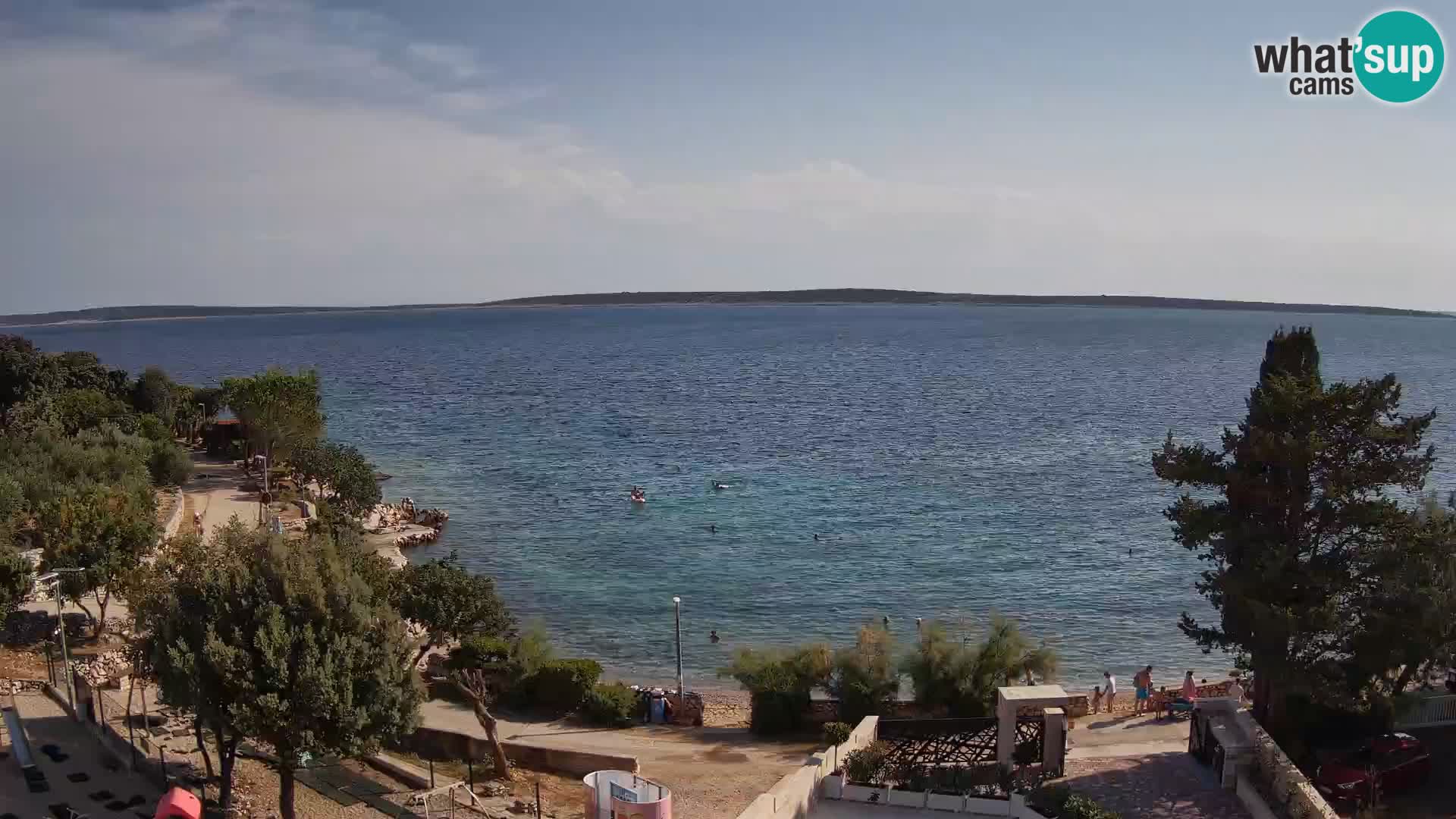 Webcam Playa Male Mandre en directo – Isla de Pag