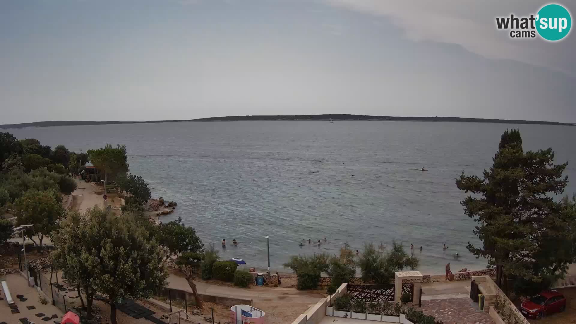 Webcam Playa Male Mandre en directo – Isla de Pag