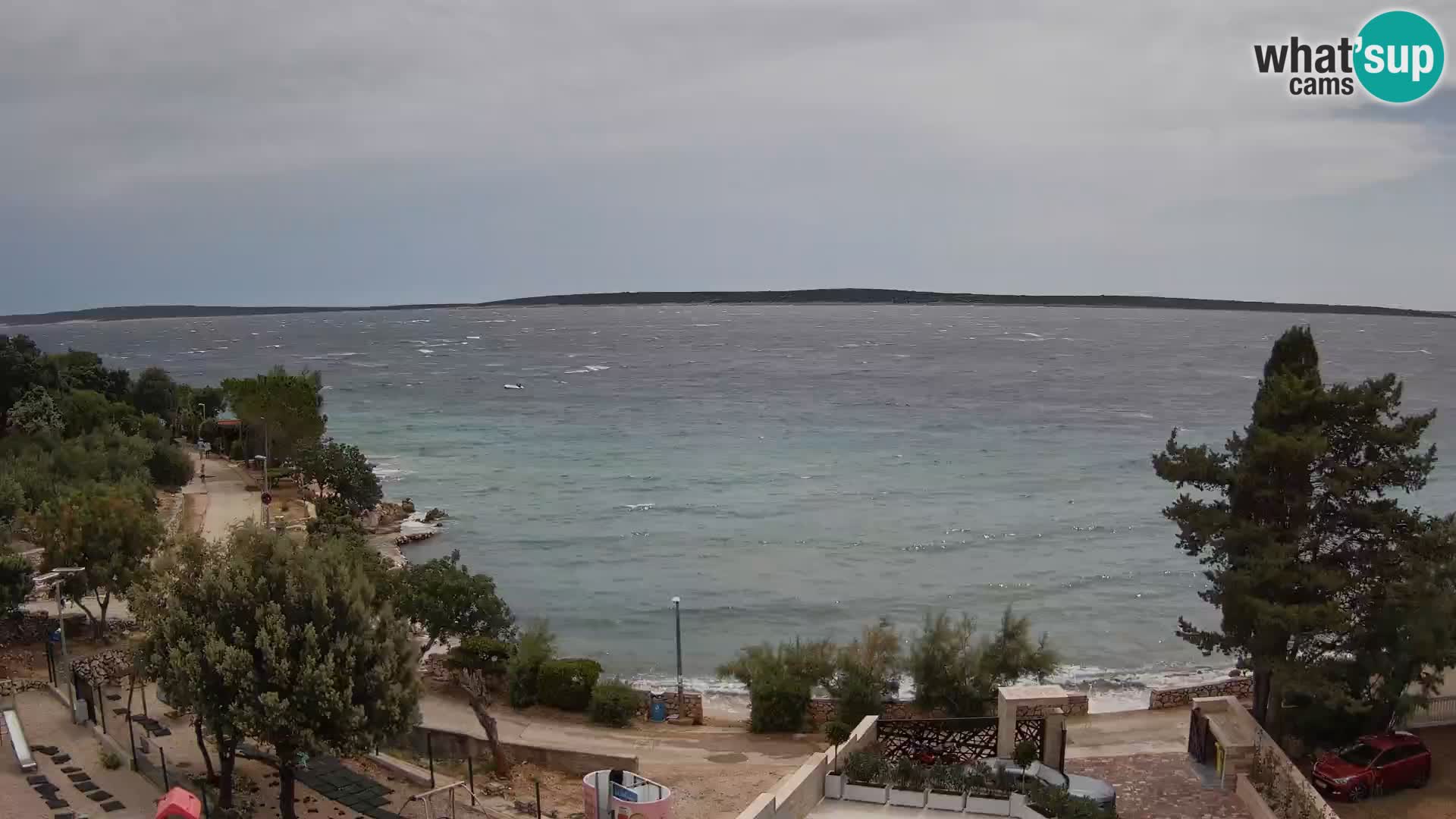 Webcam Playa Male Mandre en directo – Isla de Pag