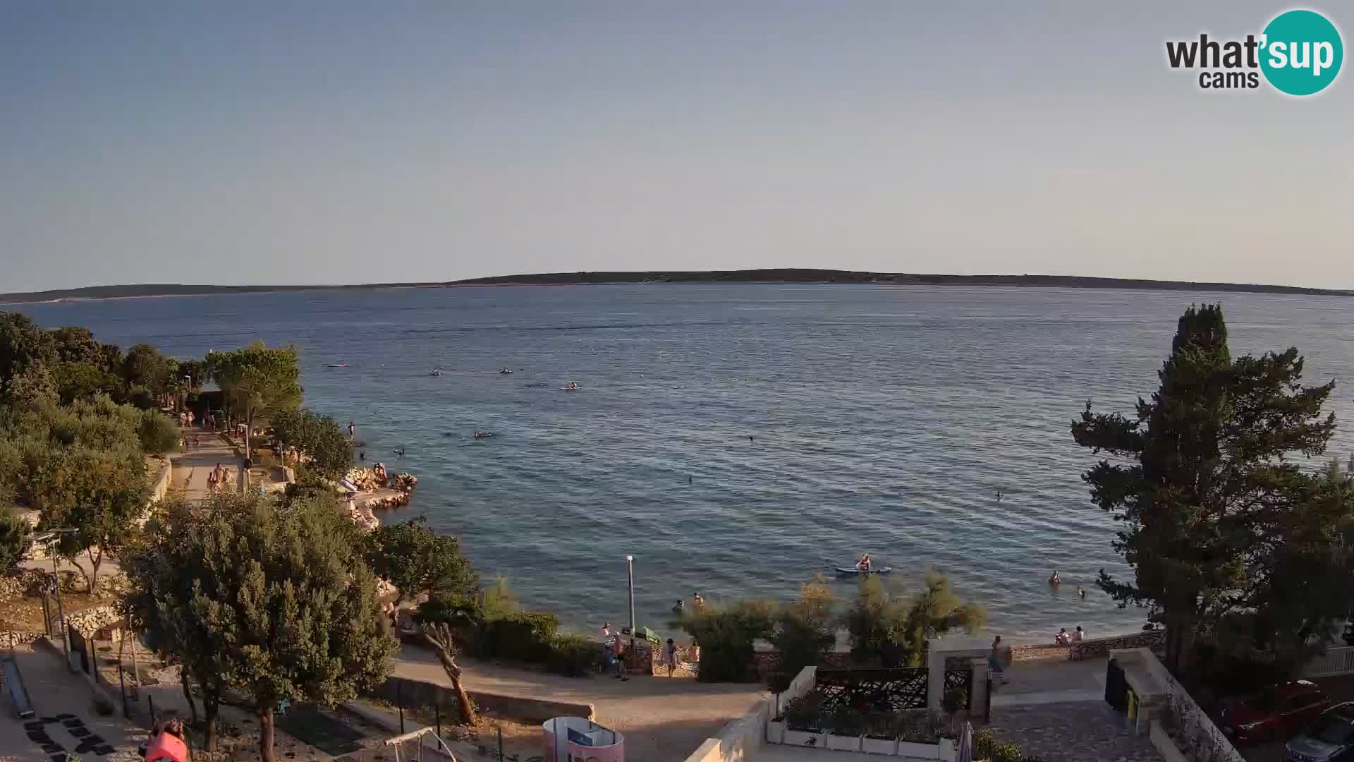 Webcam Playa Male Mandre en directo – Isla de Pag