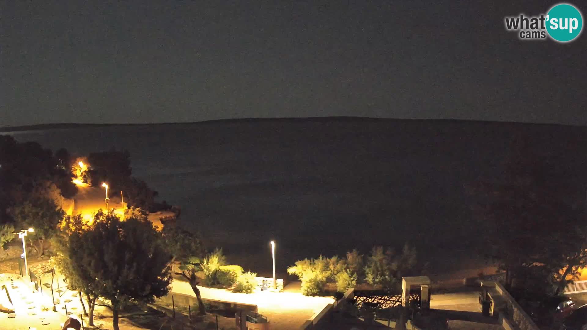 Webcam Plaža Male Mandre – Live View from Pag Island