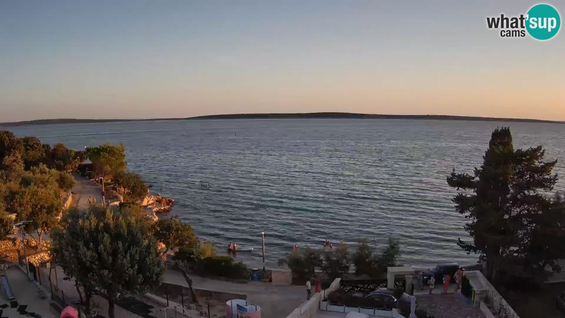 Webcam Playa Male Mandre en directo – Isla de Pag