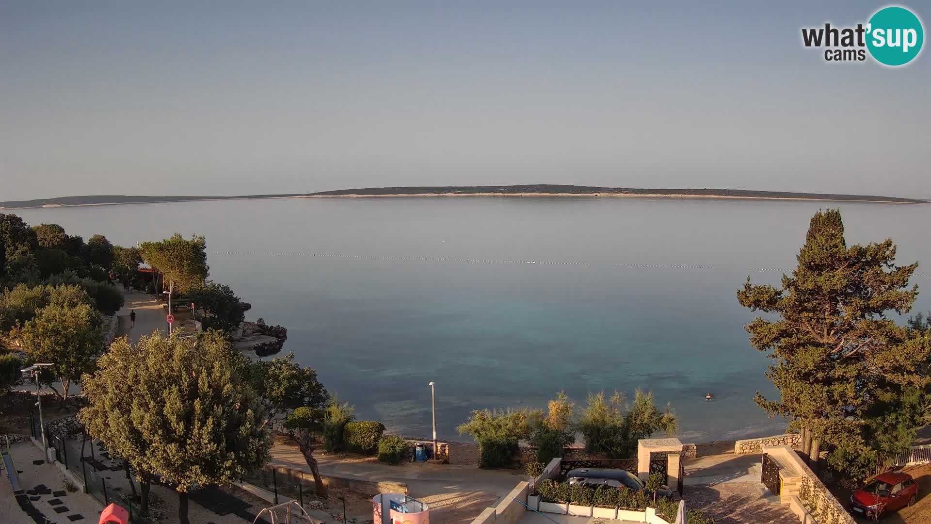 Webcam Playa Male Mandre en directo – Isla de Pag