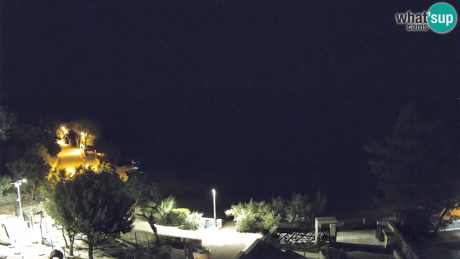 Webcam Plaža Male Mandre – Live View from Pag Island