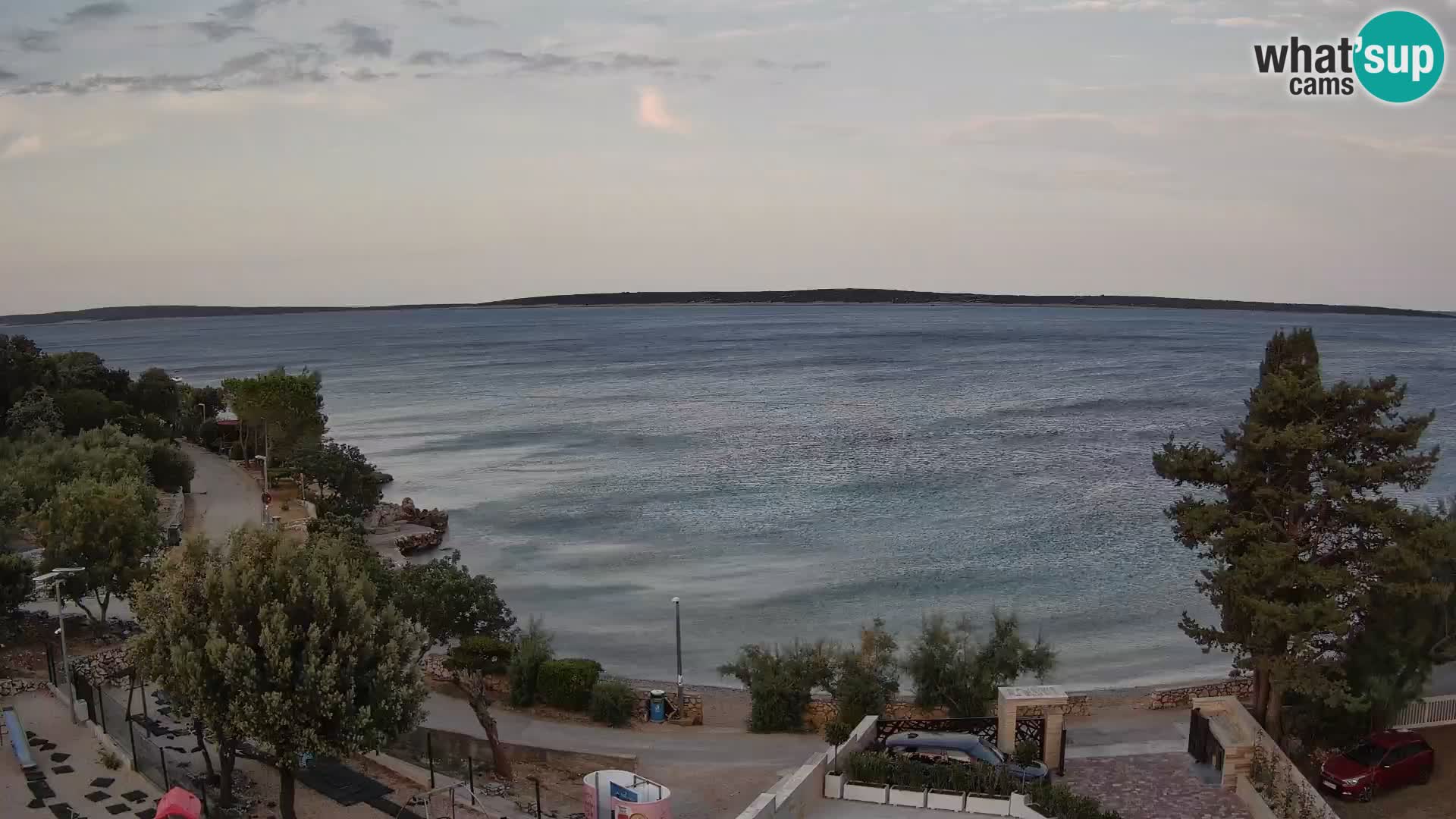 Webcam Playa Male Mandre en directo – Isla de Pag