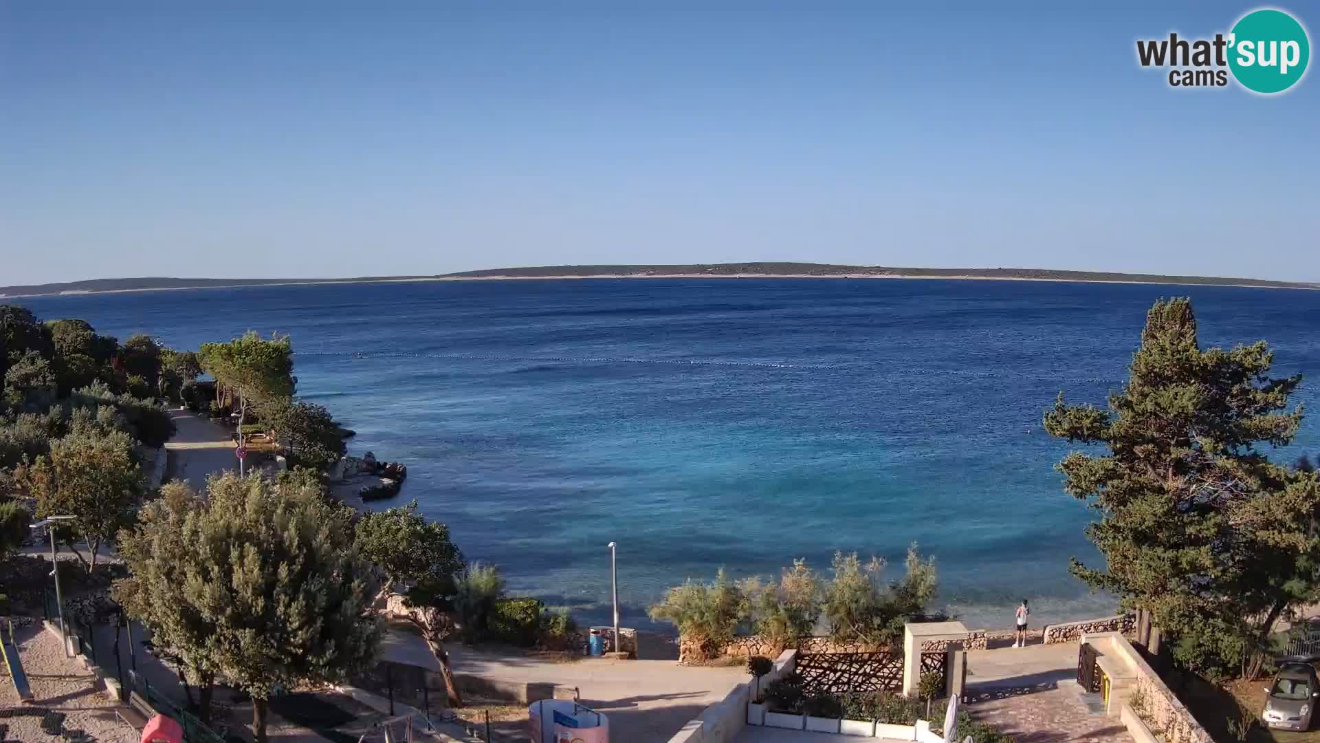 Webcam Playa Male Mandre en directo – Isla de Pag