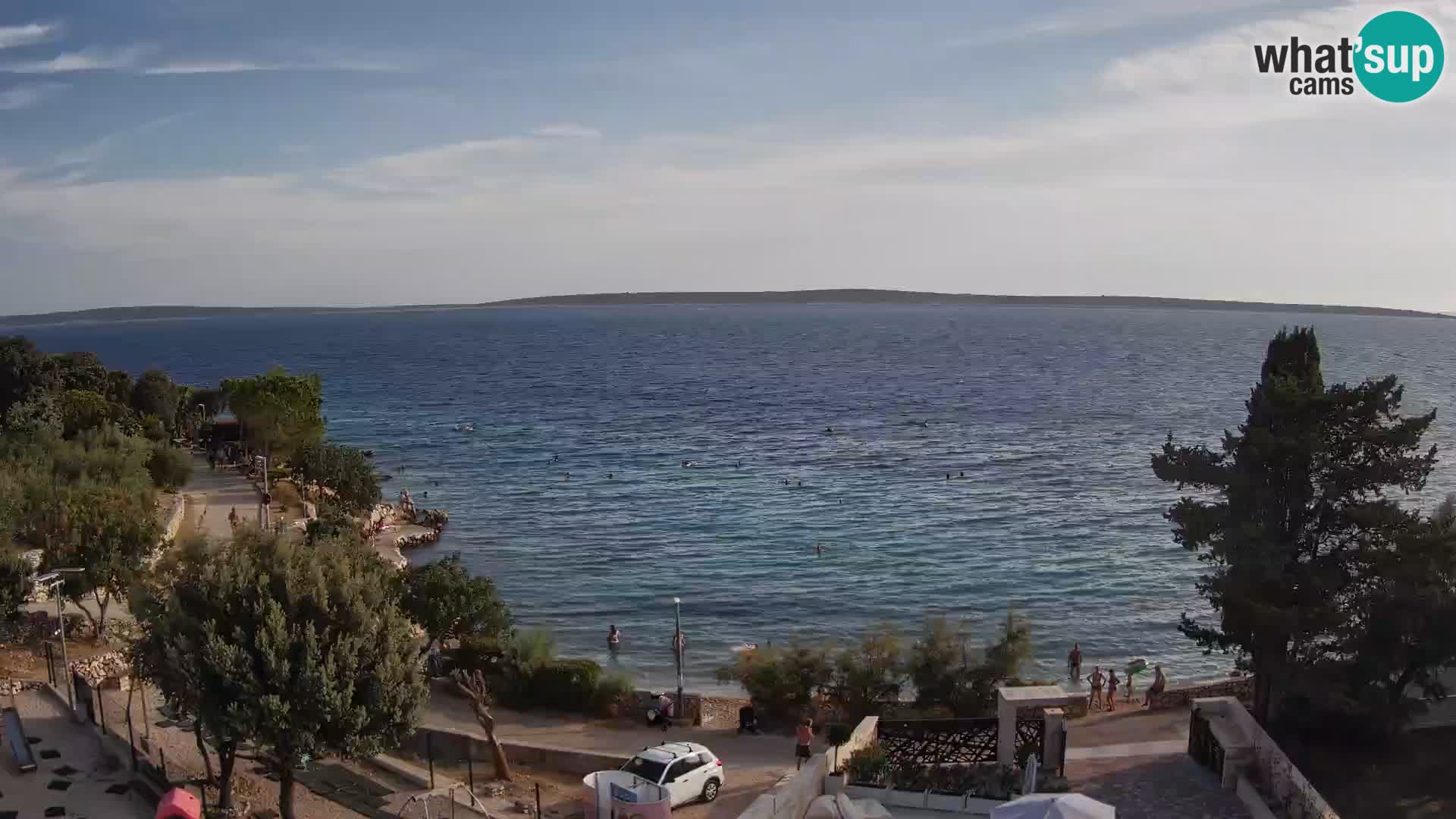 Webcam Playa Male Mandre en directo – Isla de Pag