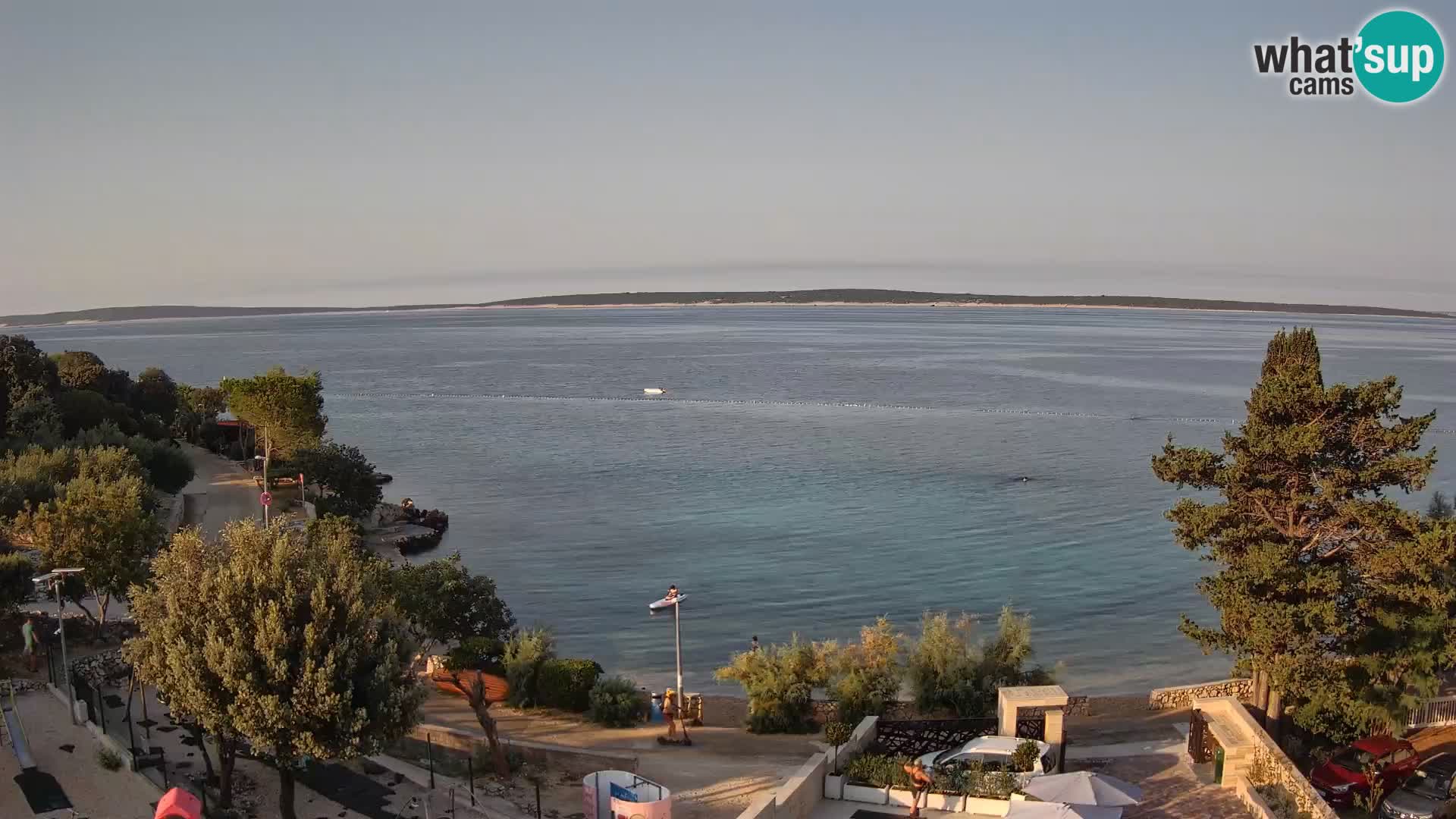 Webcam Playa Male Mandre en directo – Isla de Pag