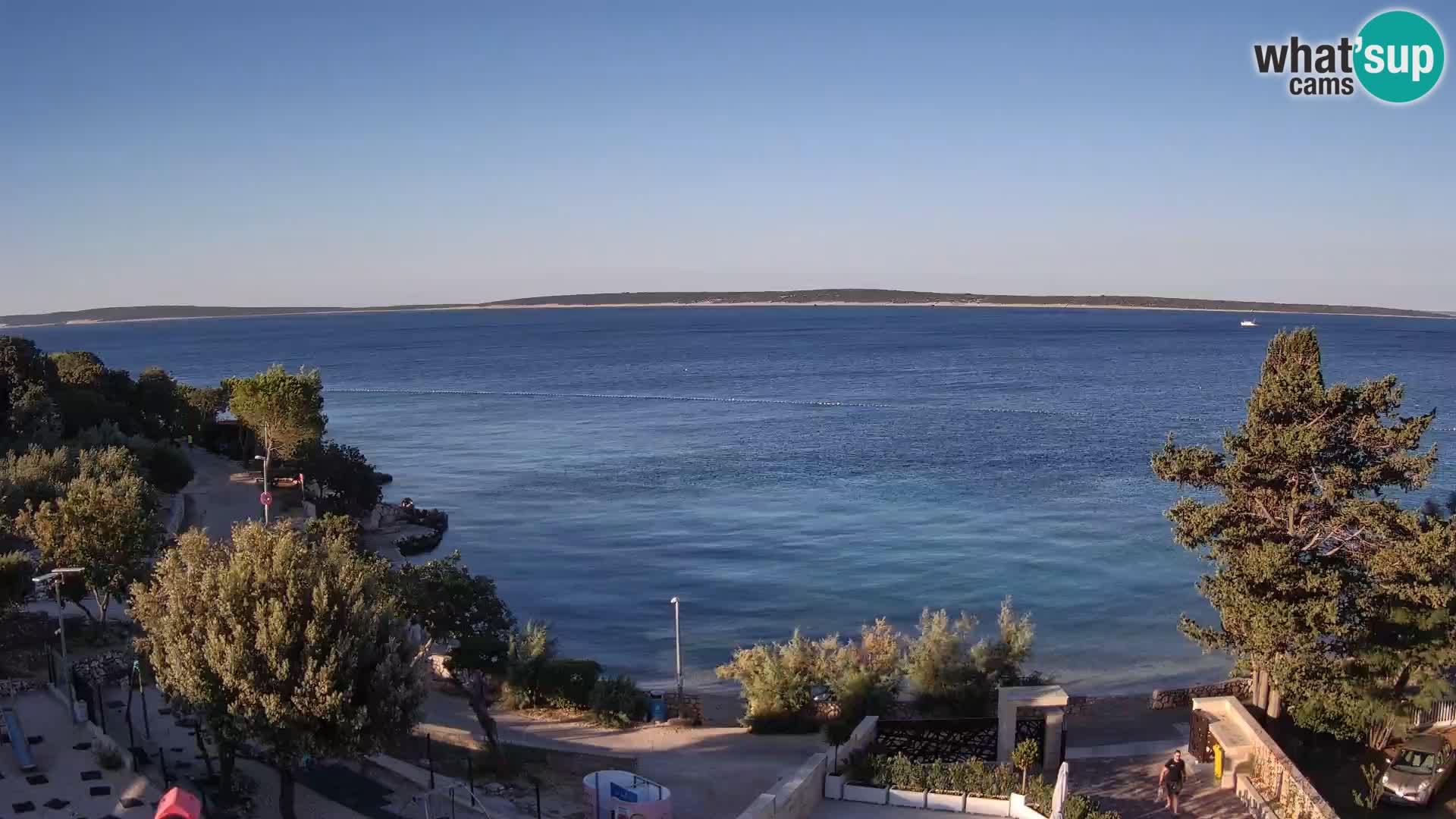 Webcam Playa Male Mandre en directo – Isla de Pag