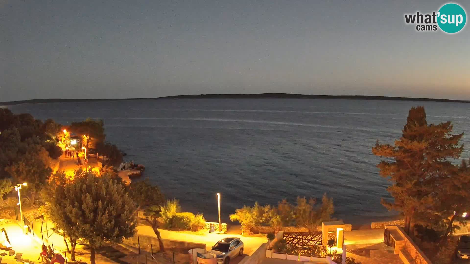 Webcam Playa Male Mandre en directo – Isla de Pag