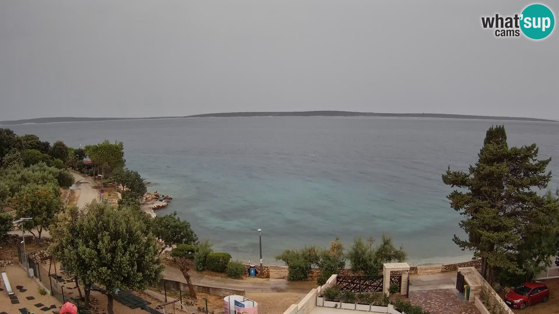 Webcam Playa Male Mandre en directo – Isla de Pag