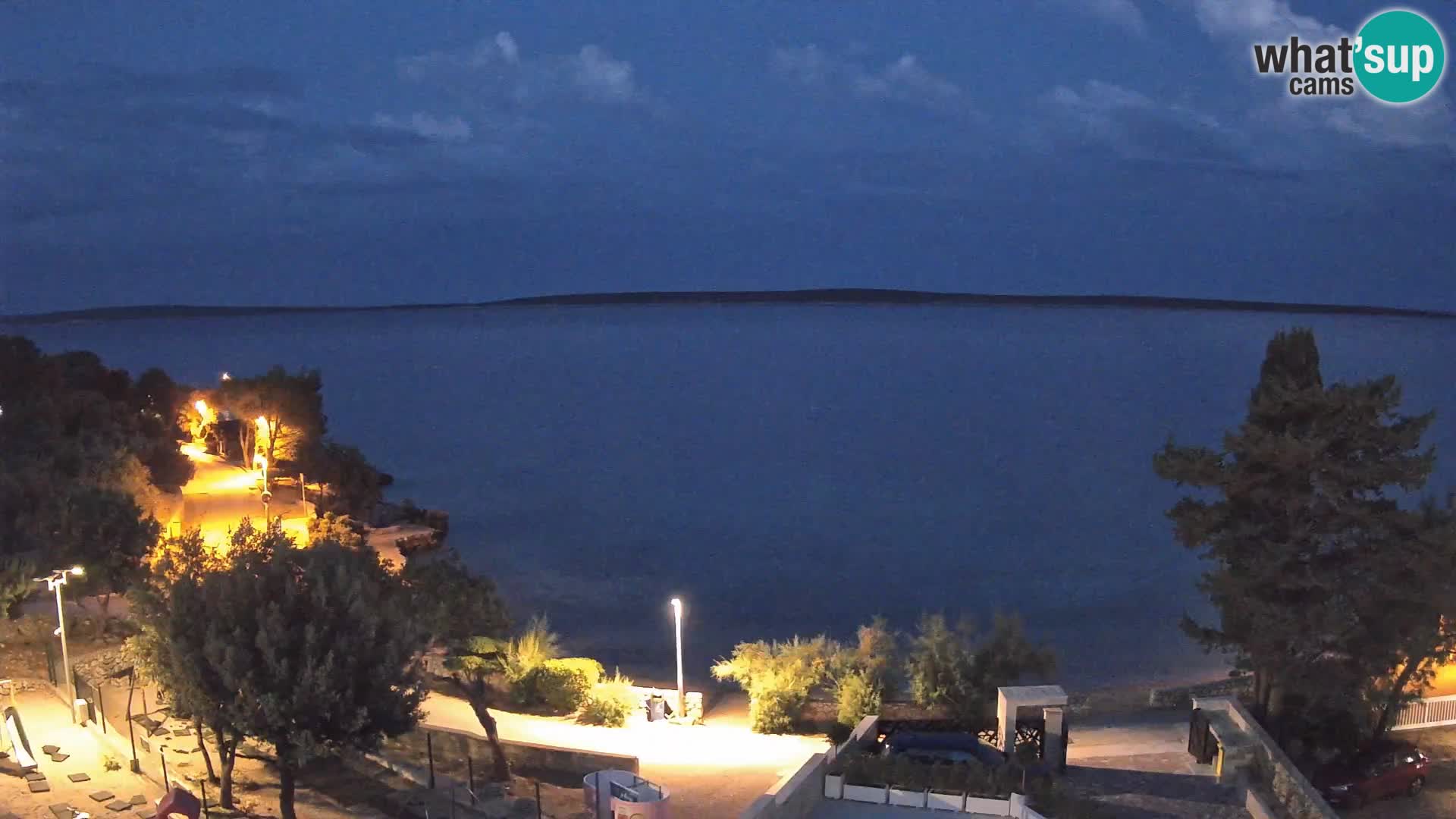 Webcam Playa Male Mandre en directo – Isla de Pag