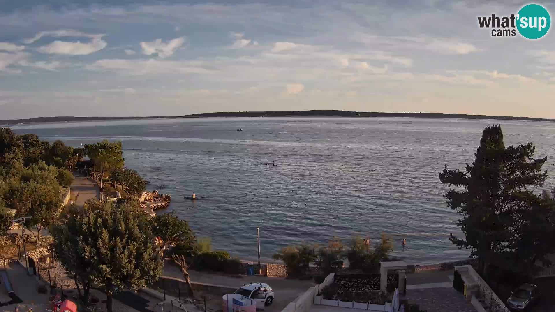 Webcam Playa Male Mandre en directo – Isla de Pag