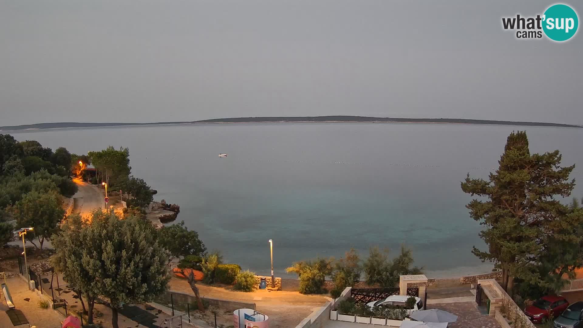 Webcam Playa Male Mandre en directo – Isla de Pag