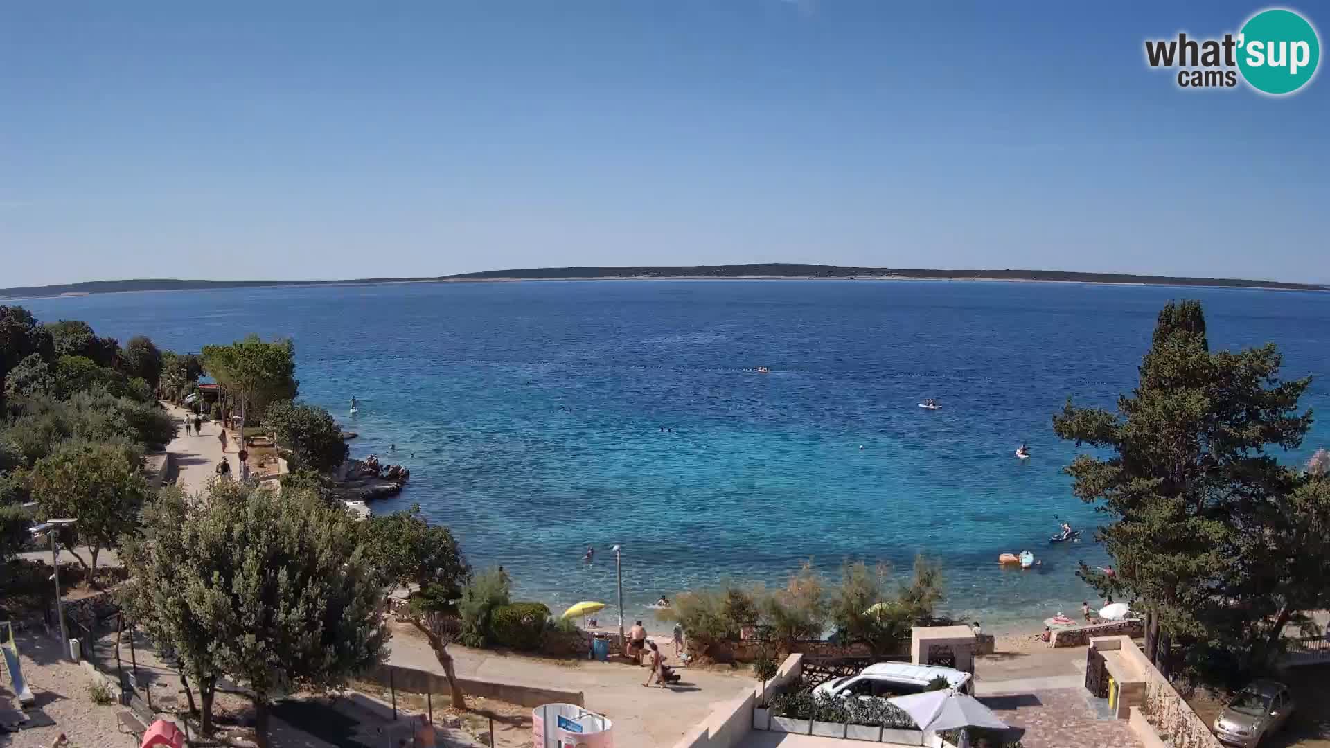 Webcam Playa Male Mandre en directo – Isla de Pag