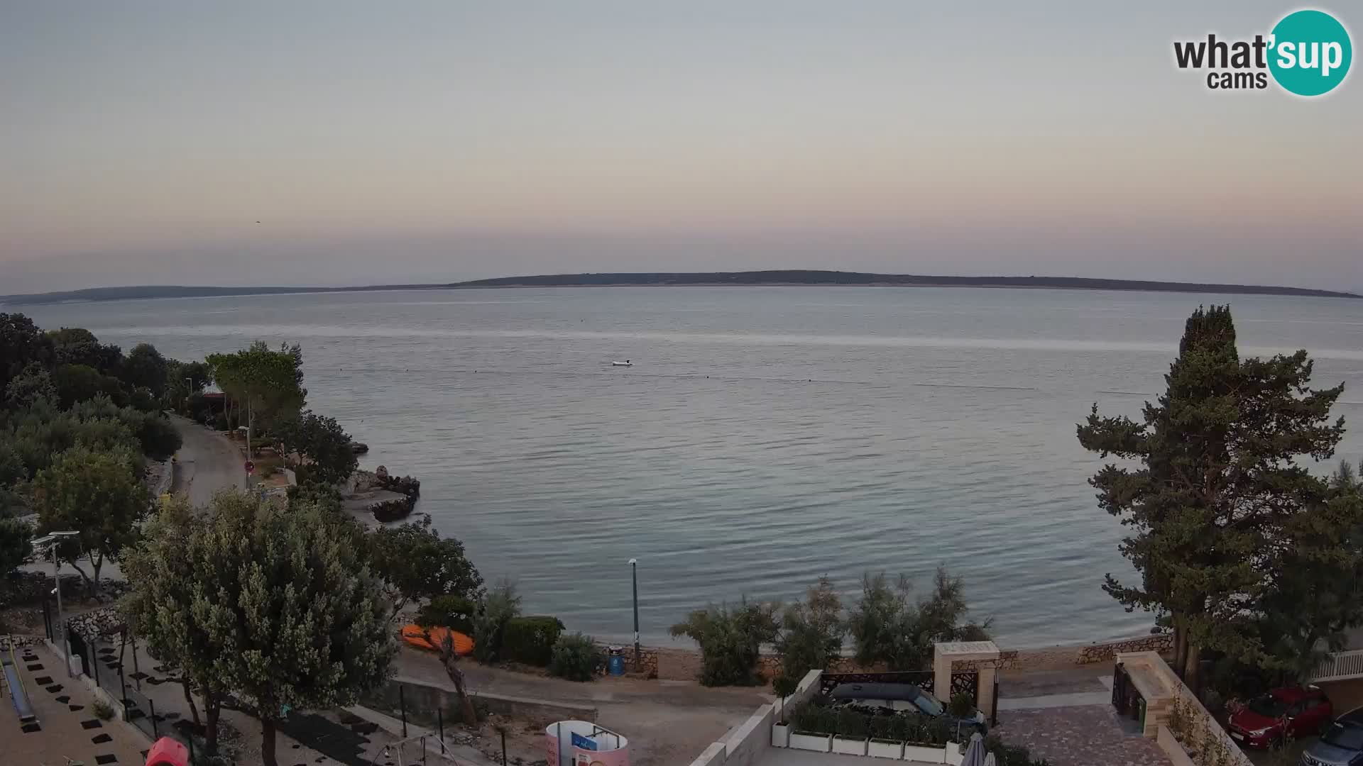 Webcam Playa Male Mandre en directo – Isla de Pag