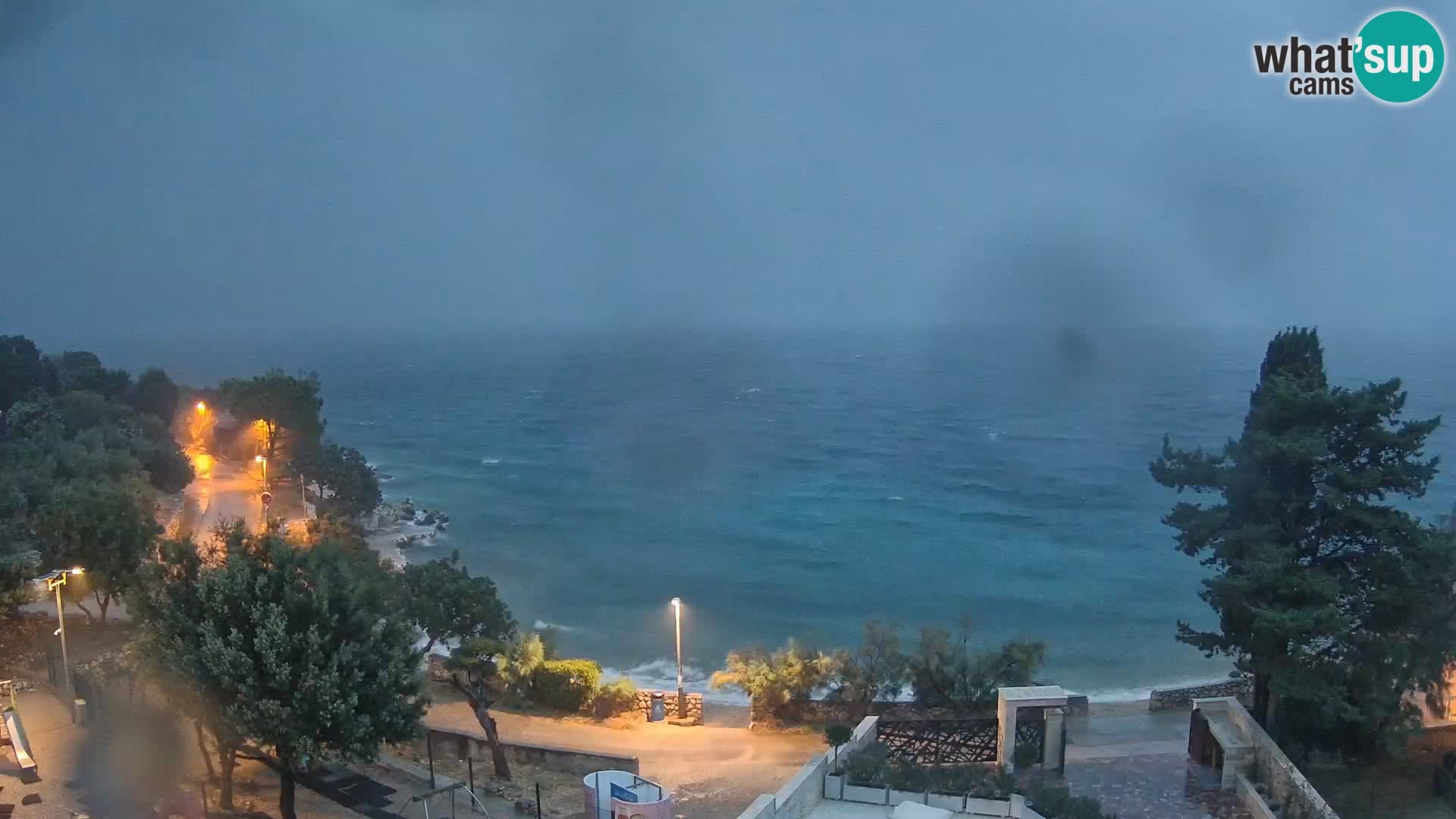 Webcam Plaža Male Mandre – Diretta dalla spiaggia sull’isola di Pag