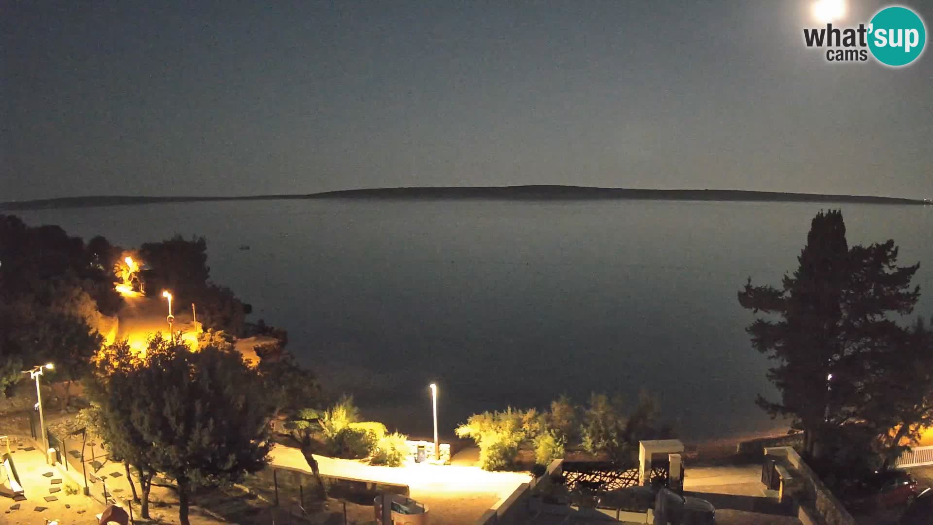 Webcam Playa Male Mandre en directo – Isla de Pag