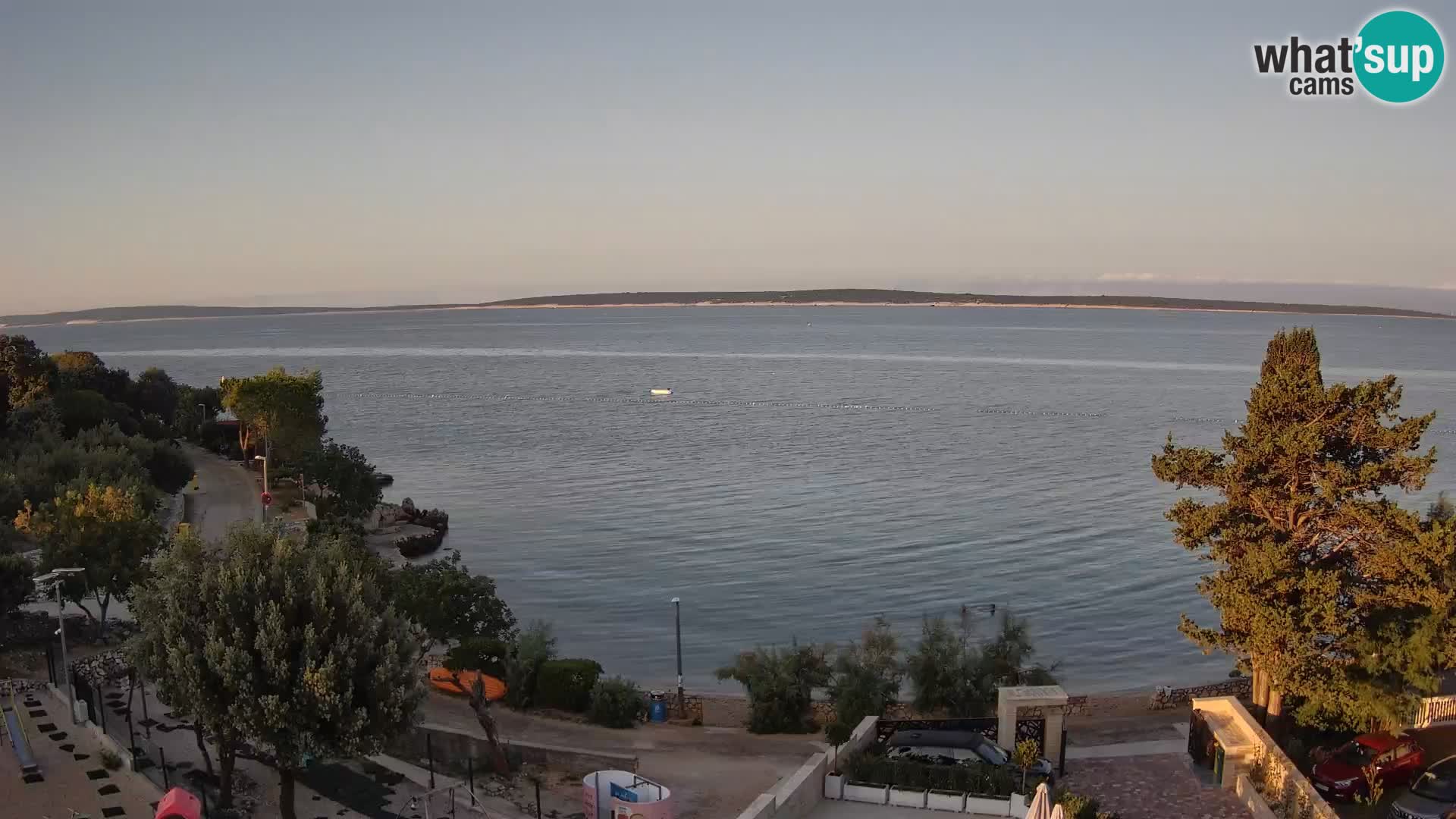 Webcam Playa Male Mandre en directo – Isla de Pag