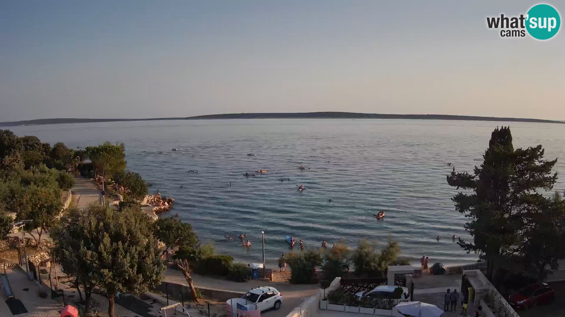 Webcam Playa Male Mandre en directo – Isla de Pag