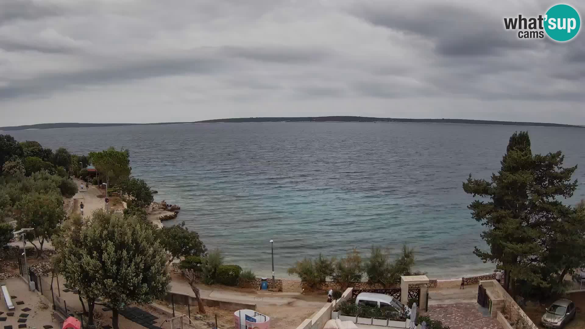 Webcam Playa Male Mandre en directo – Isla de Pag