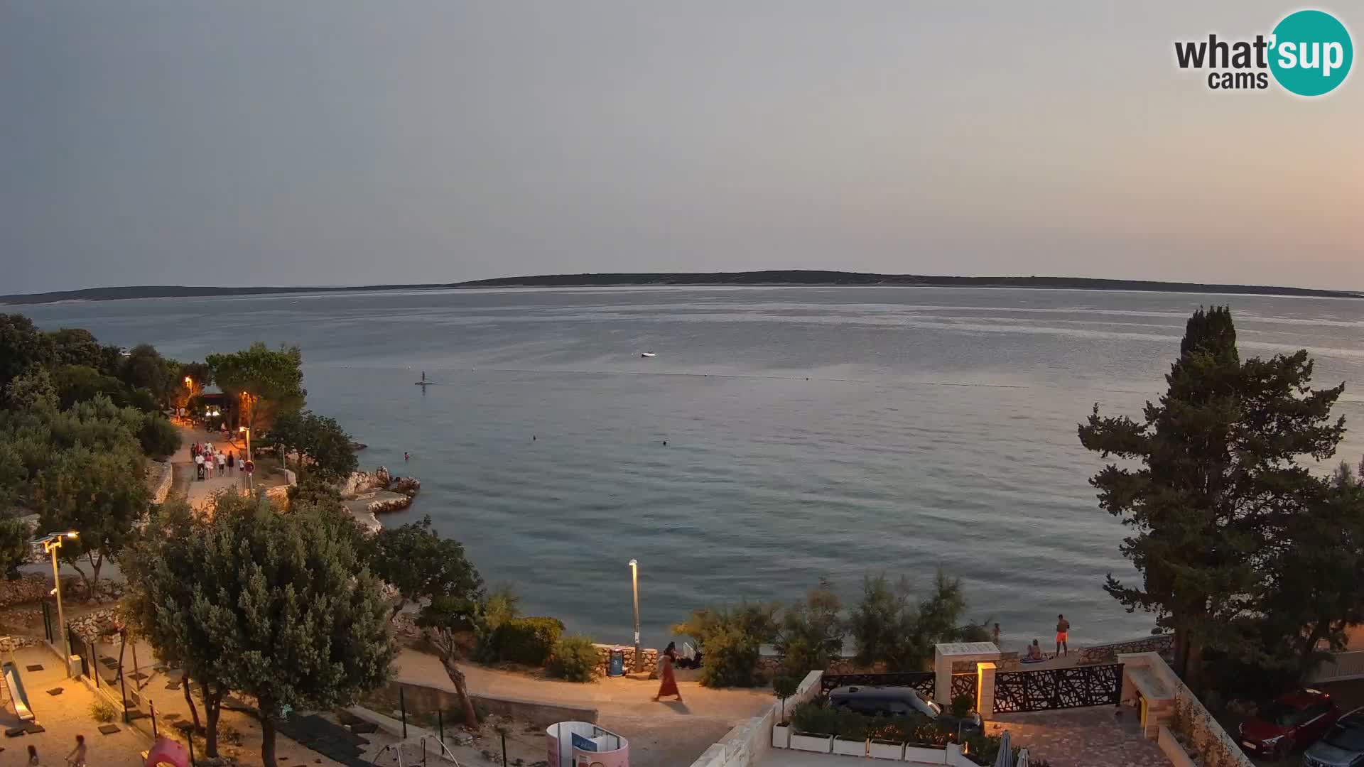 Webcam Playa Male Mandre en directo – Isla de Pag