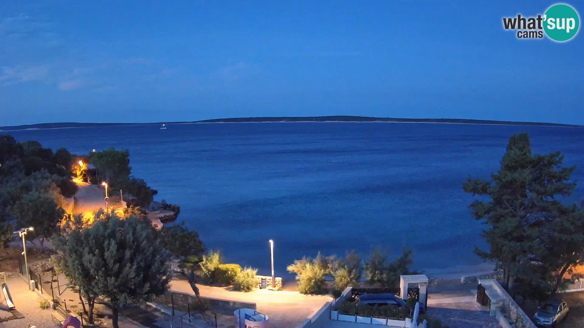 Webcam Playa Male Mandre en directo – Isla de Pag