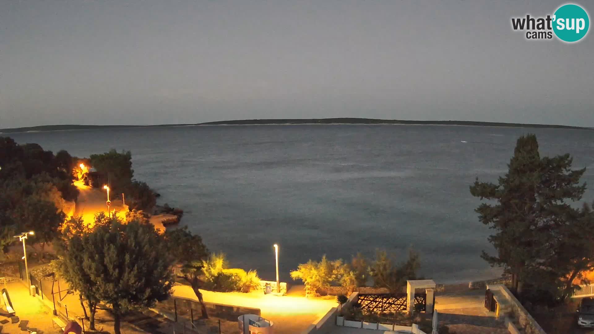 Webcam Playa Male Mandre en directo – Isla de Pag