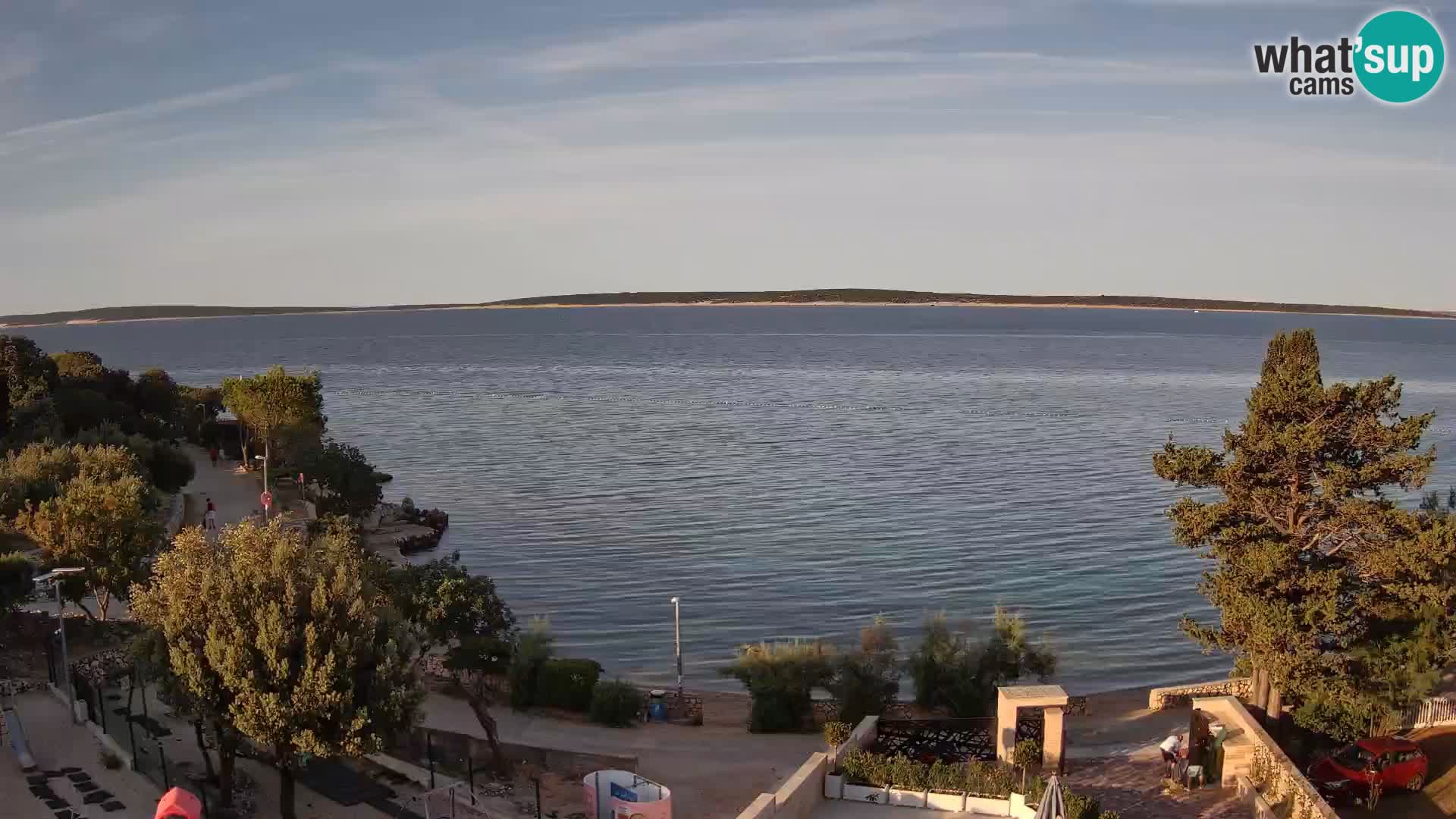 Webcam Playa Male Mandre en directo – Isla de Pag