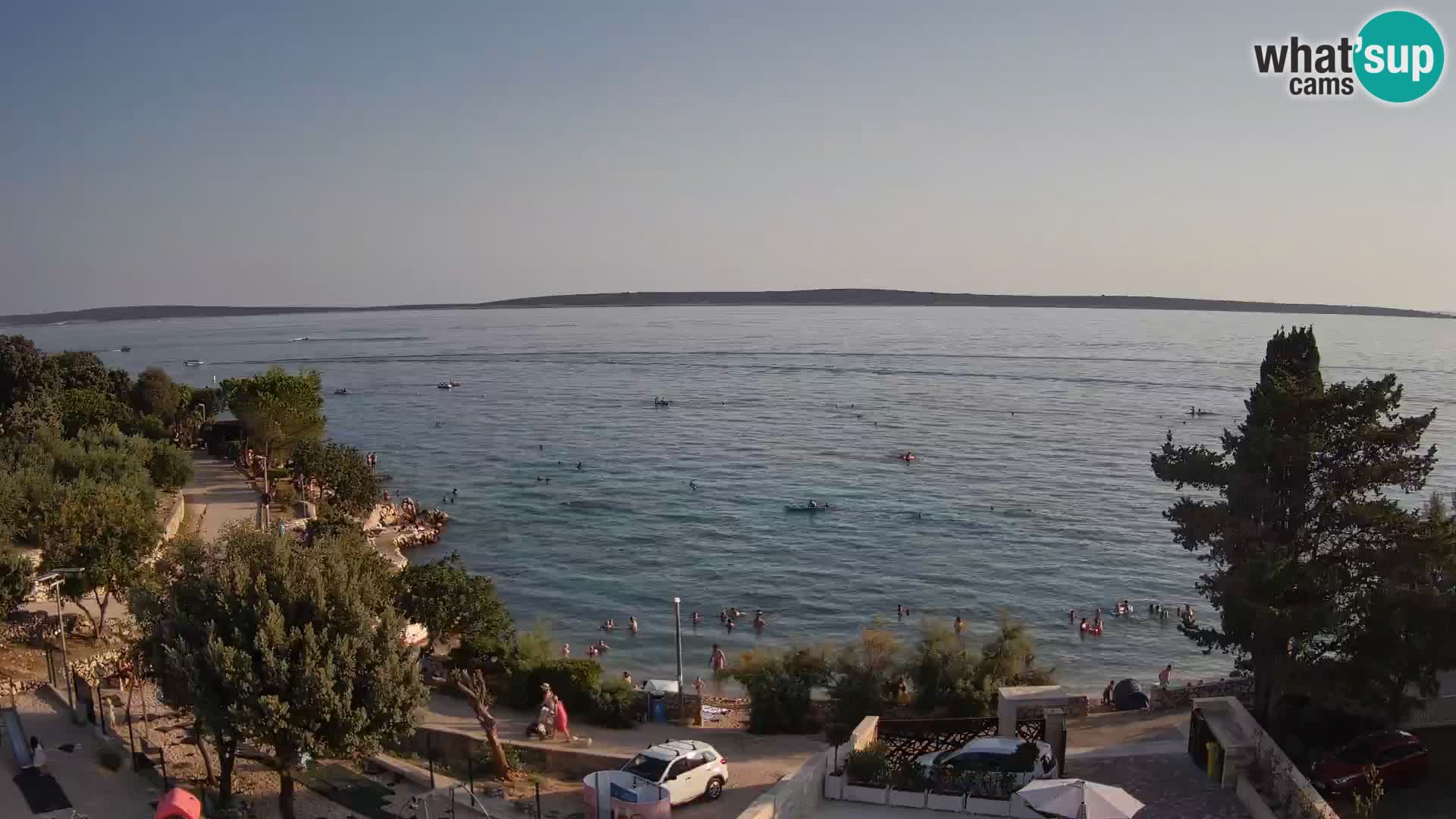 Webcam Playa Male Mandre en directo – Isla de Pag