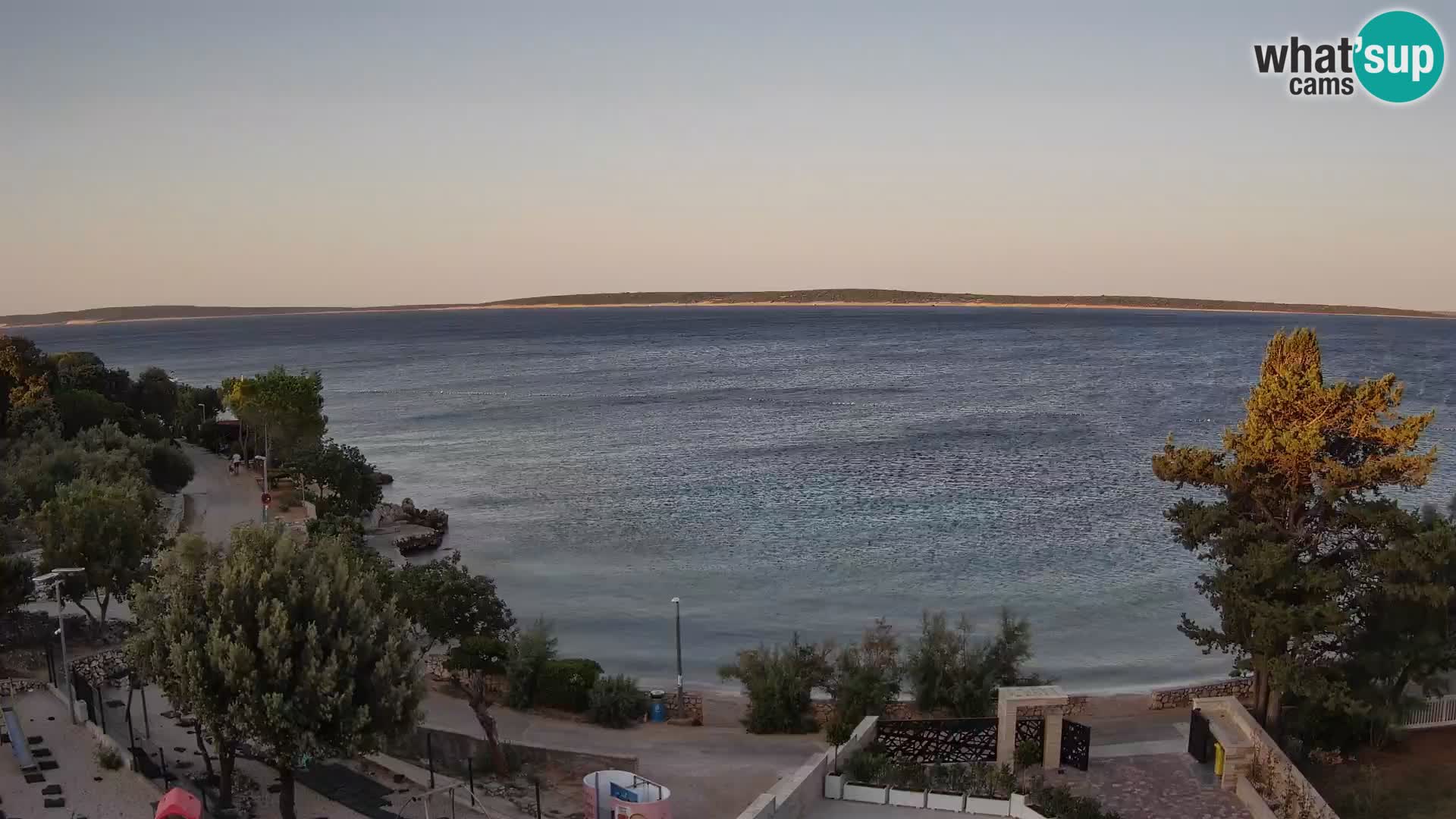 Webcam Playa Male Mandre en directo – Isla de Pag