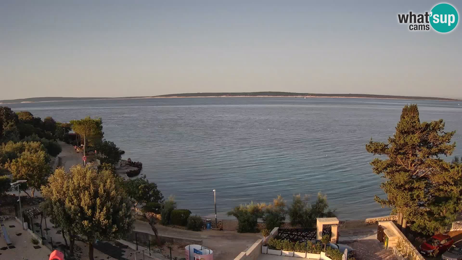 Webcam Playa Male Mandre en directo – Isla de Pag