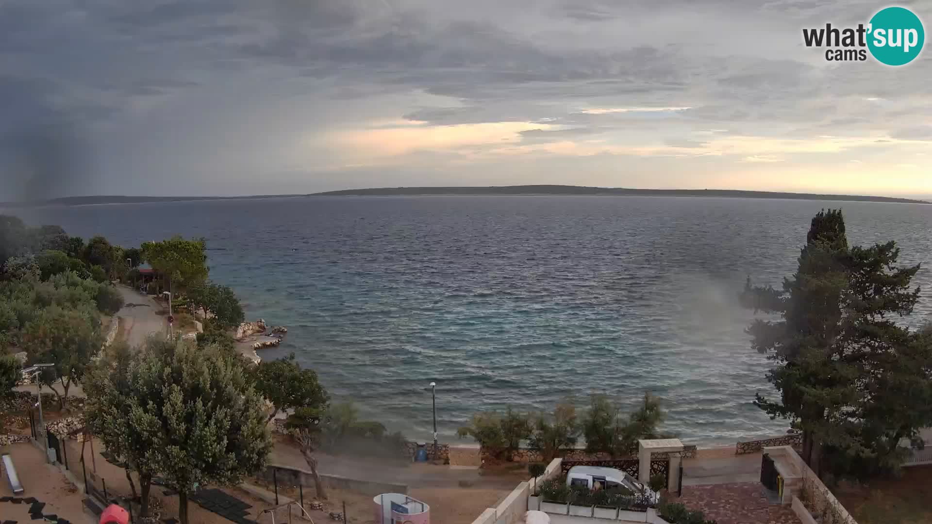 Webcam Playa Male Mandre en directo – Isla de Pag