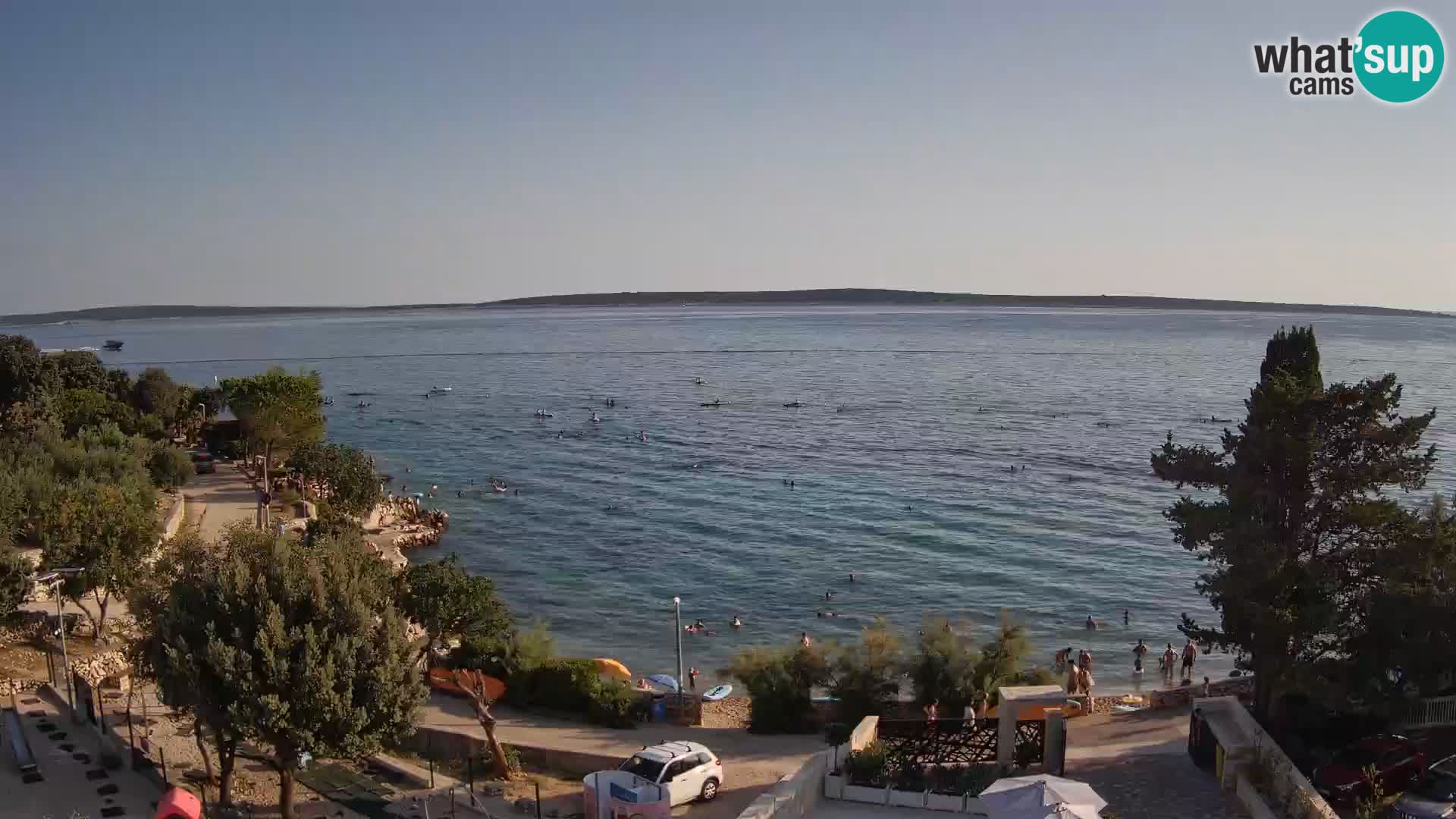 Webcam Playa Male Mandre en directo – Isla de Pag