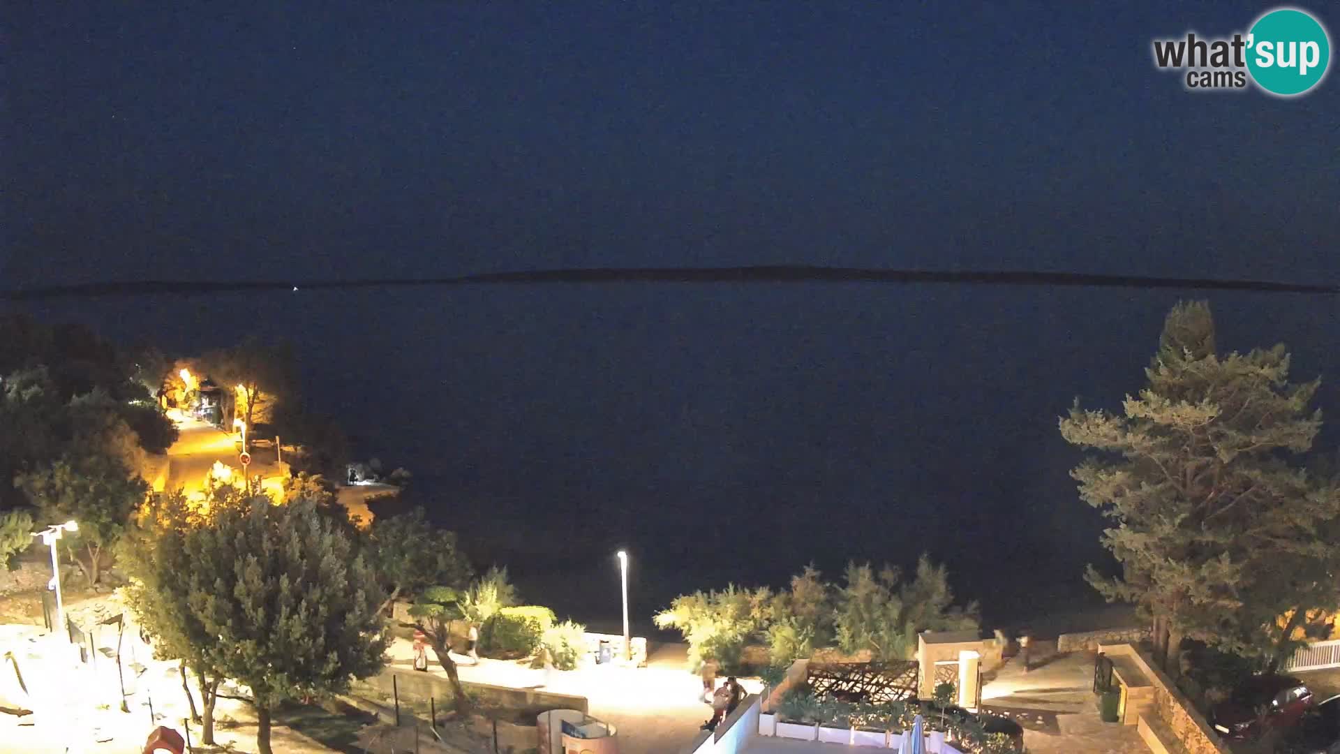 Webcam Playa Male Mandre en directo – Isla de Pag