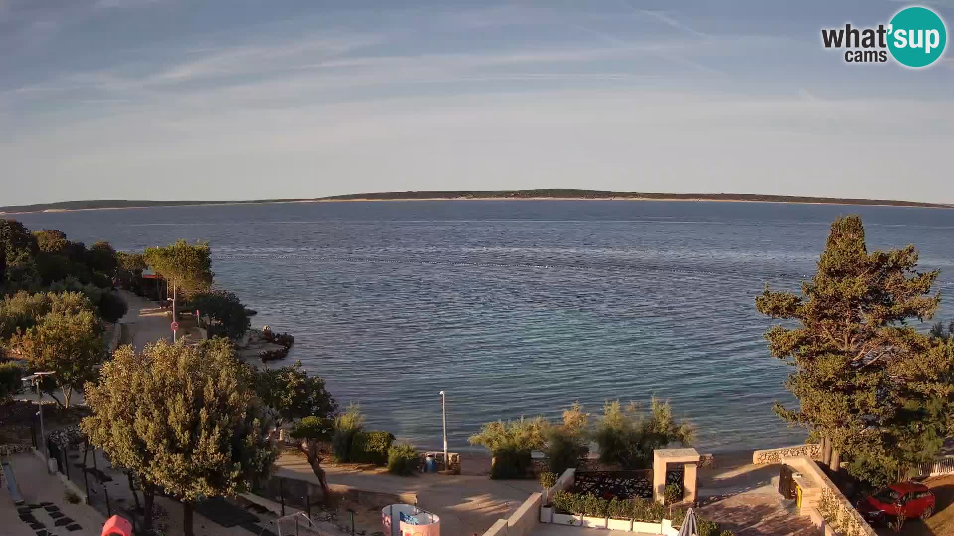 Webcam Playa Male Mandre en directo – Isla de Pag